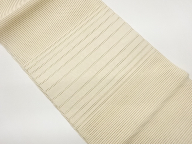JAPANESE NAGOYA OBI FOR SUMMER / WOVEN STRIPE